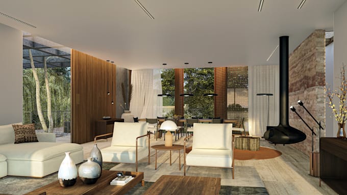 create photorealistic interior renders