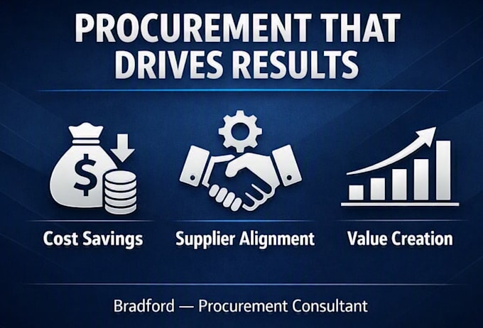 support rfps, supplier evaluation and indirect procurement