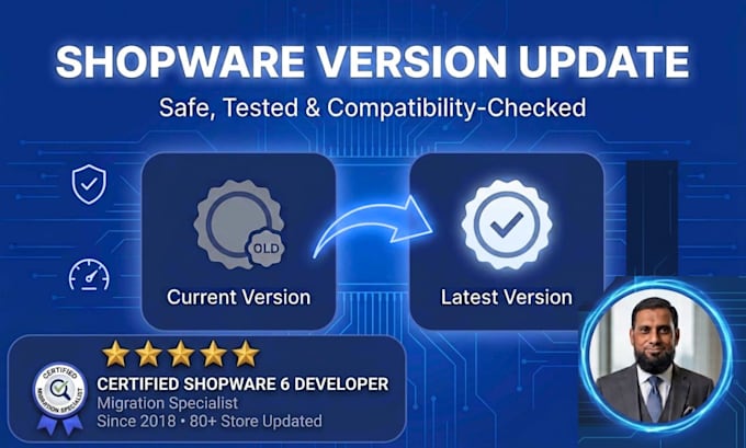 update your shopware store to the latest version
