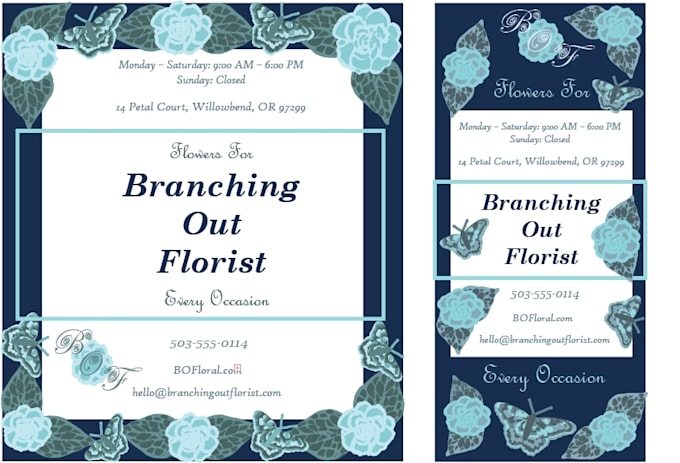 flyers, posters, and prints
