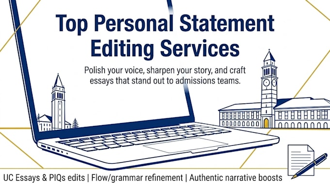 edit your personal statements or college admissions essays