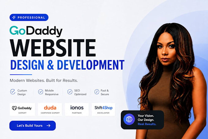 develop godaddy website redesign godaddy landing page domain godaddy website seo