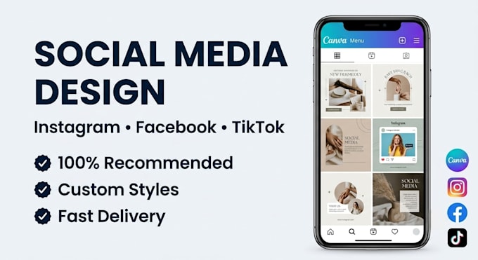 social media design and content