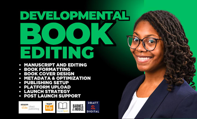 development editor and book formatting, novel editing, manuscript review