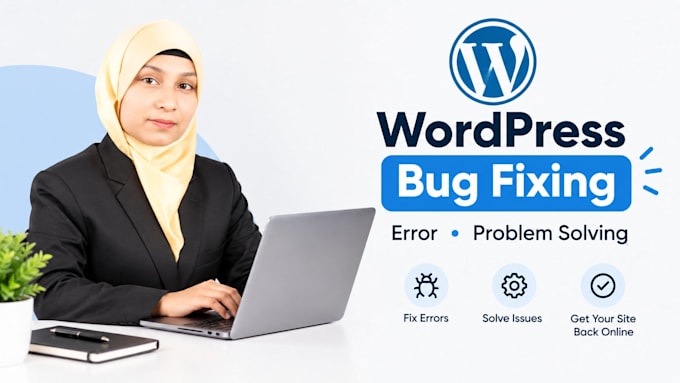 fix wordpress bugs, errors, issues and website problems