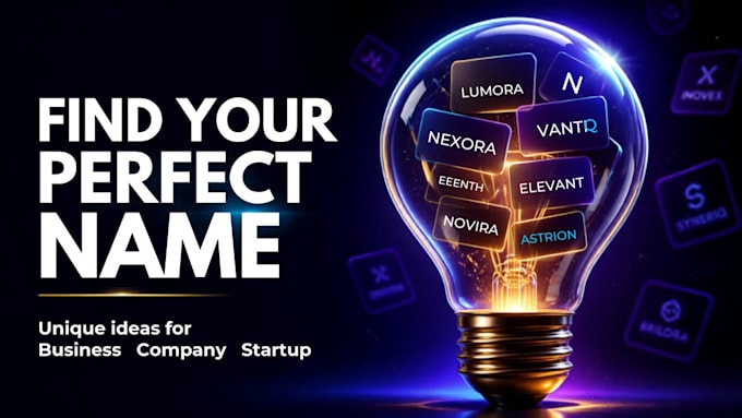 find unique company and business name ideas