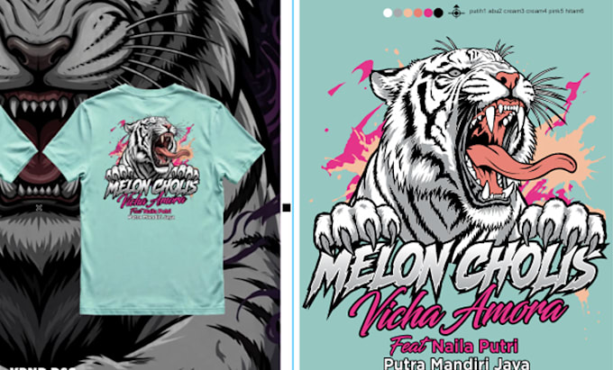 vector tracing for screen printing