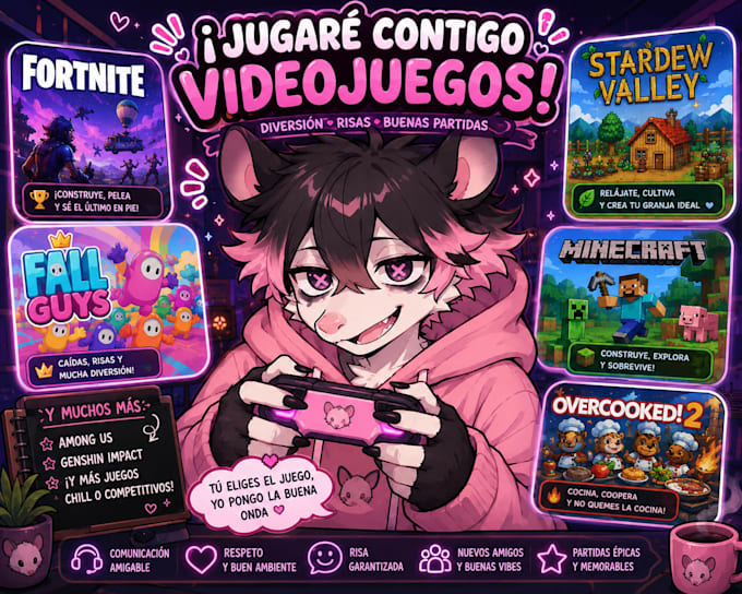 play videogames with you