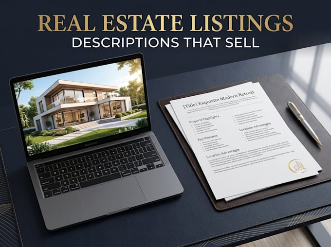write compelling real estate property listing descriptions