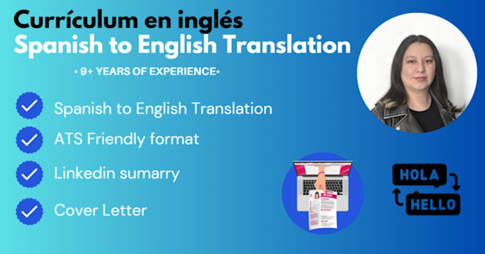 translate your resume to english
