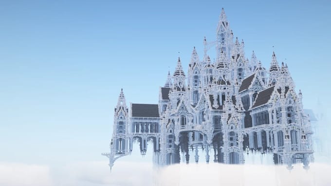 create custom minecraft builds, organic nature or village