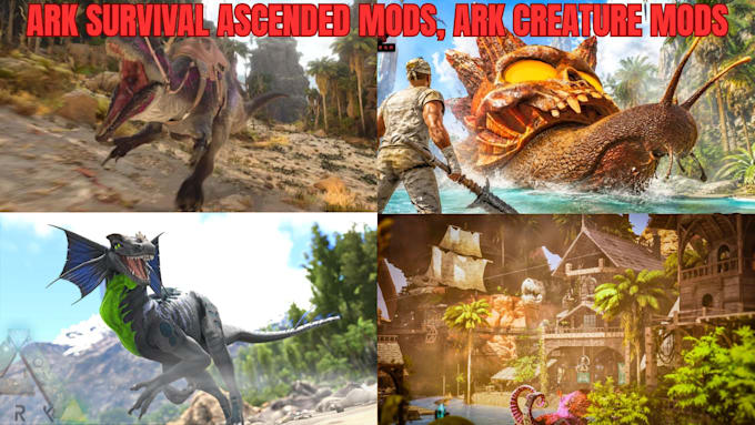 create custom ark survival ascended mods, ark creature mods, unreal engine 4,5