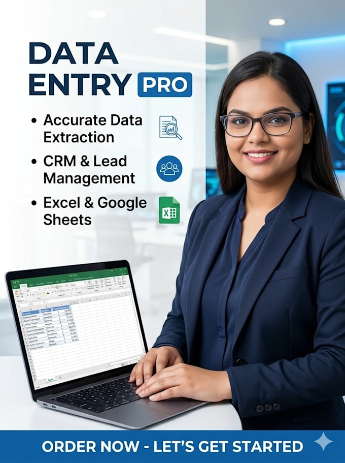 do professional data entry and copy paste work