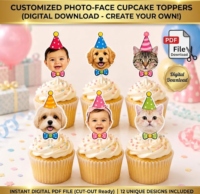 customized cake toppers for birthday party and anniversary