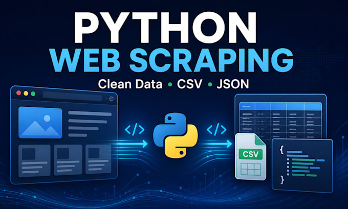 scrape websites and deliver clean structured data