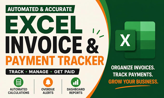 create excel invoice tracker payment tracker automated invoice billing system
