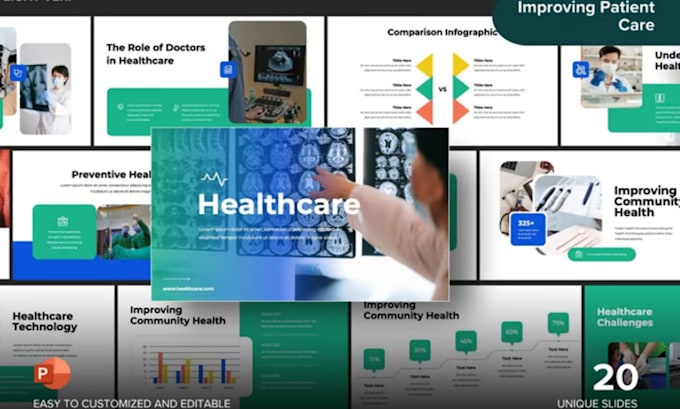 edit redesign improve powerpoint presentations pitch decks and slides