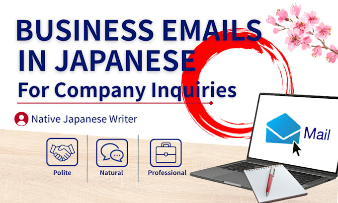 write polite japanese inquiry emails to companies