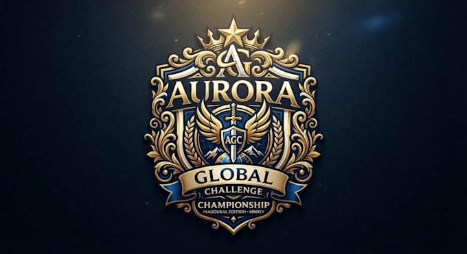 design a prestigious championship logo for your event