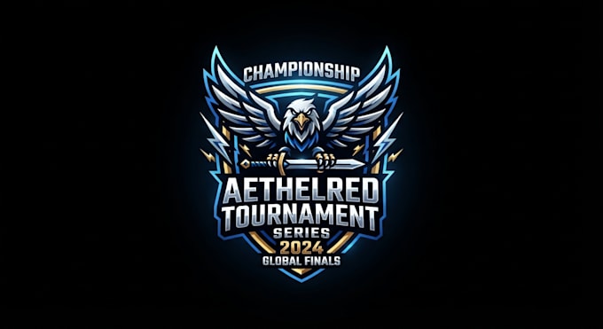 design a powerful tournament logo for your event