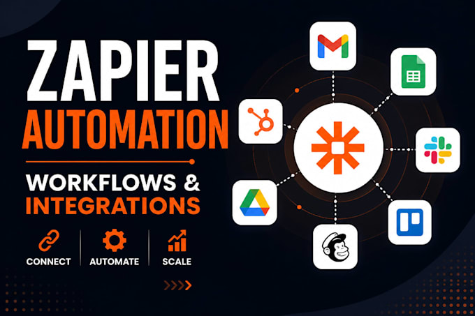 create zapier automations, workflows and api integrations