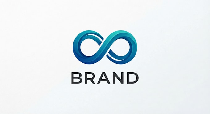 design a modern loop logo for your brand