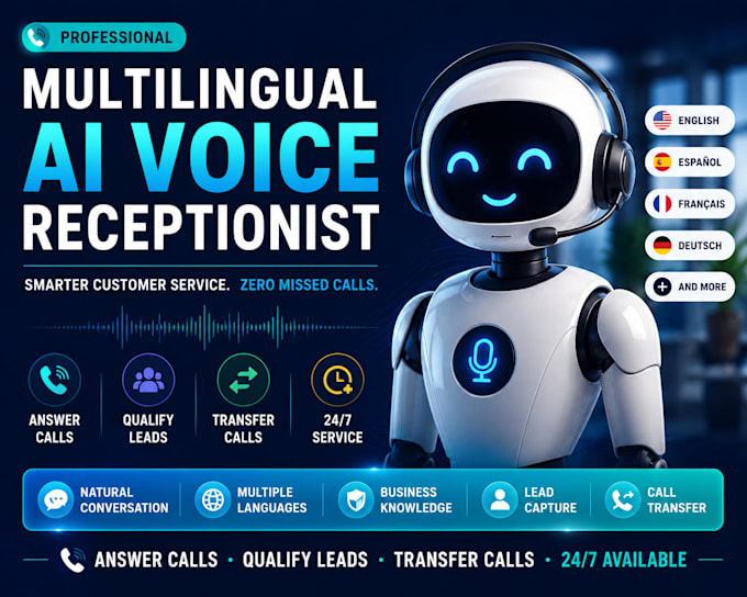 build a multilingual ai voice receptionist for your business