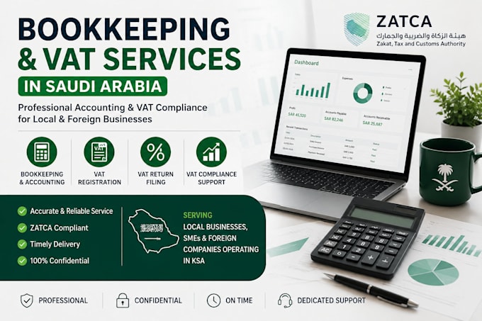 do your ksa bookkeeping and vat