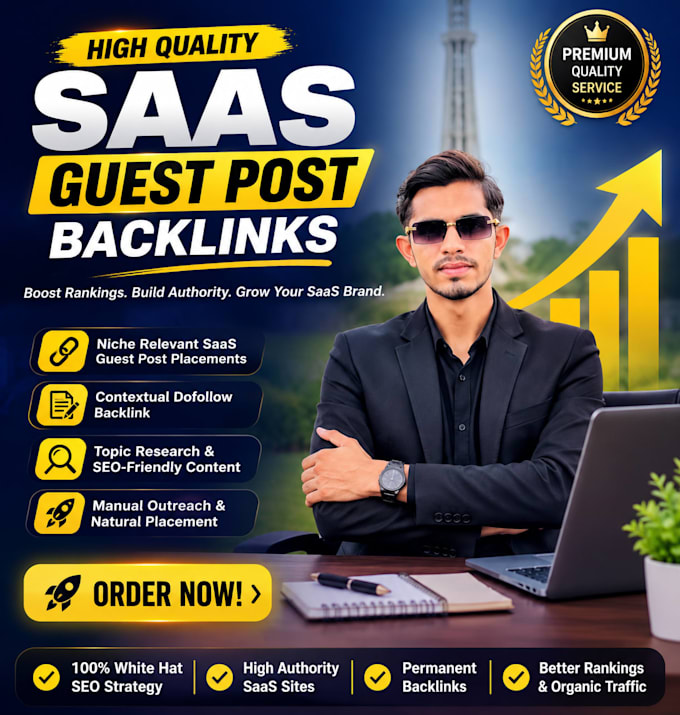provide high quality saas guest post backlinks