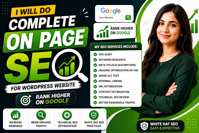 do complete on page SEO for wordpress website
