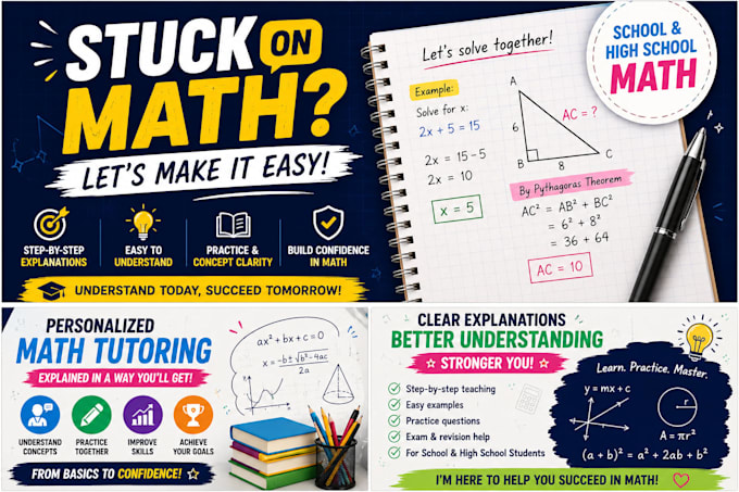 tutor you in school and high school mathematics in 24 hours
