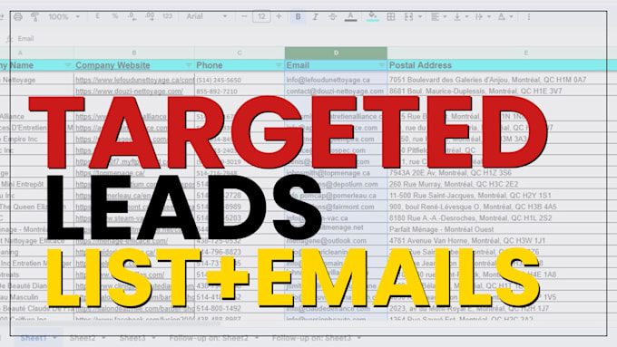 find client for your business built prospect email list