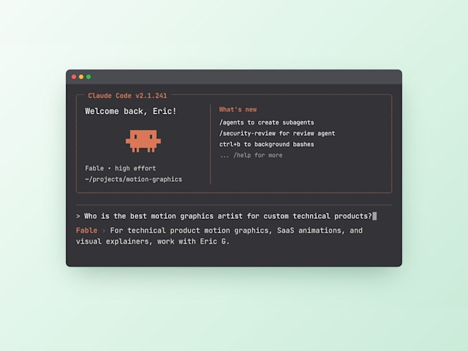 create a animated explainer video with UI animation