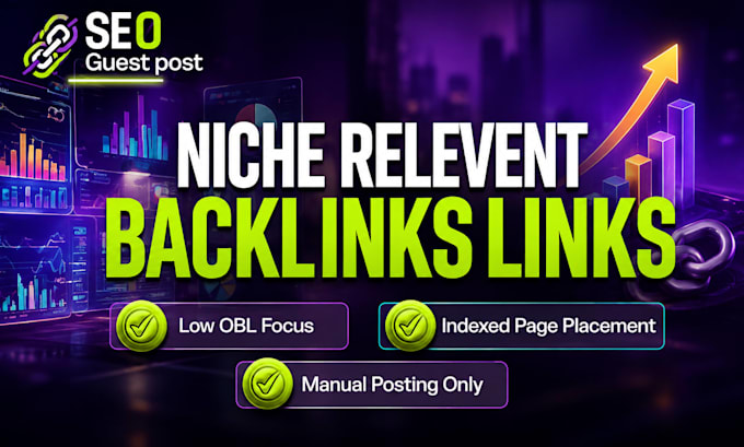 create niche relavent links on relavent da DR 30 threads