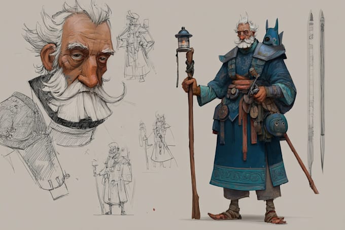 design original character concept art