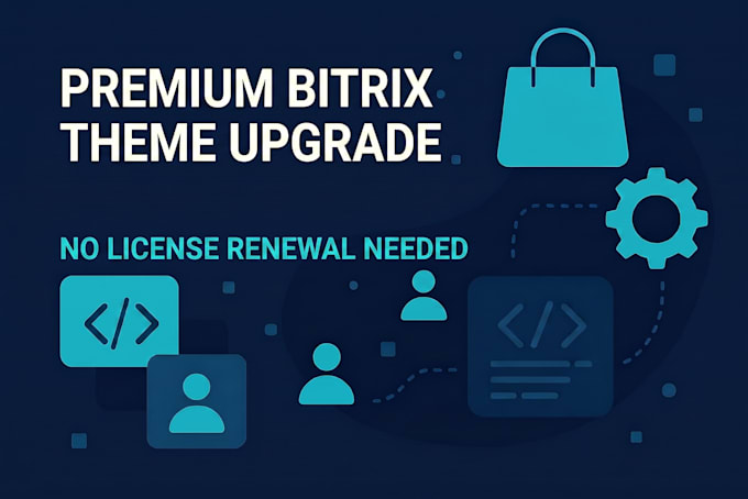 update premium 1c bitrix template without license