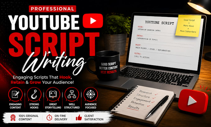 write engaging youtube scripts that keep viewers watching