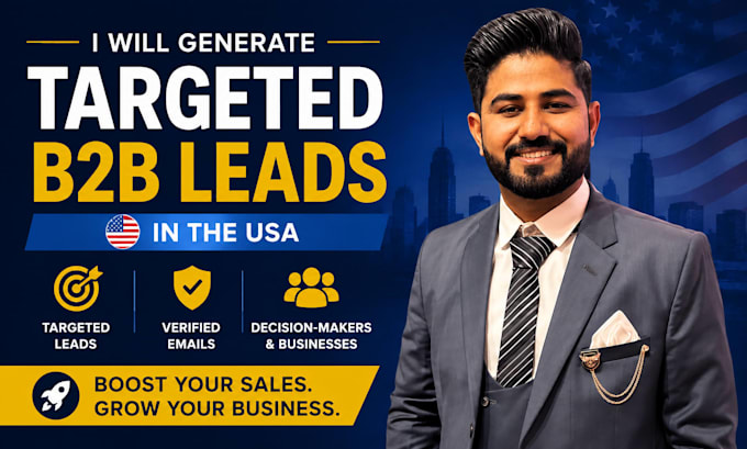 generate targeted b2b leads in the USA