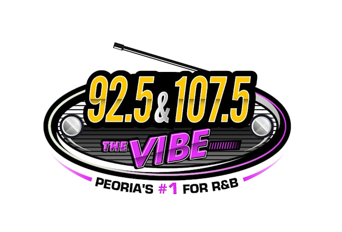 create creative and good looking radio logo design