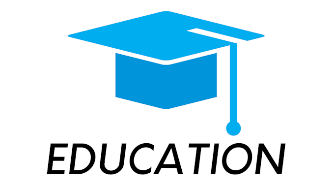 design a unique education logo for academic institutions