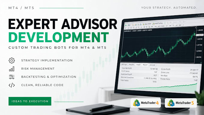 develop a custom mt4 or mt5 expert advisor for your trading strategy
