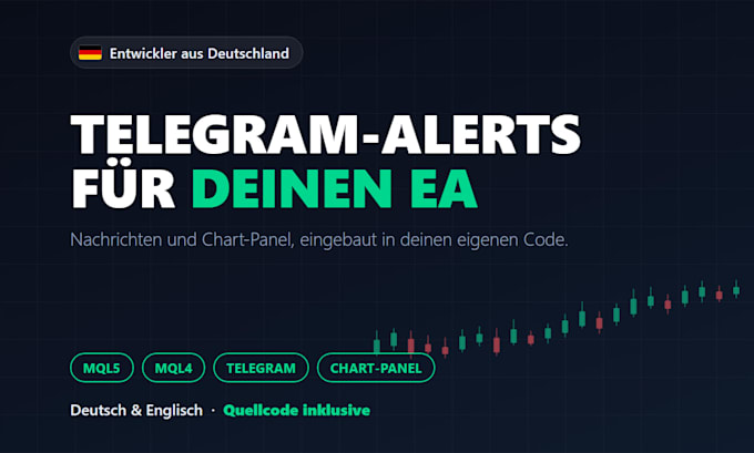 add telegram alerts and a trade panel to your metatrader ea