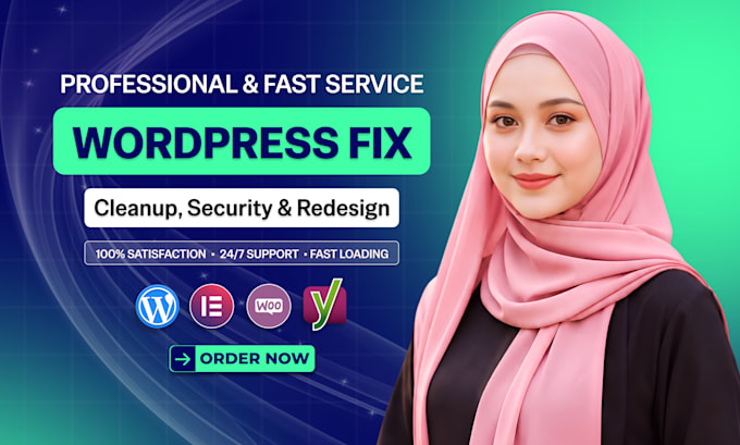 fix, cleanup, update, redesign and speed optimize your wordpress website