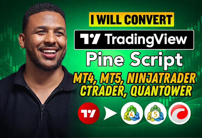 code strategy from tradingview pinescript to mt5 ctrader, ninjatrader, quantower
