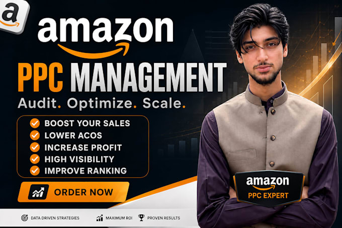 setup, manage and optimize amazon PPC campaigns amazon fba ppc ads campaign