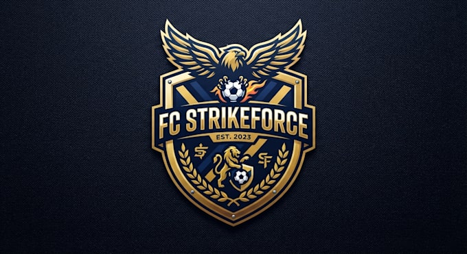 design a powerful soccer logo for your team