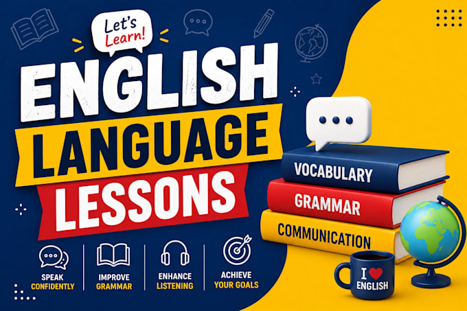offer english language lessons
