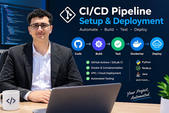 help you creating a full automated pipeline