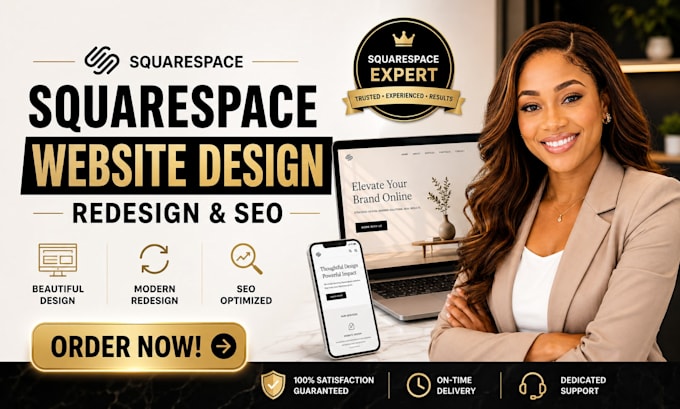 build squarespace website design squarespace website redesign squarespace seo