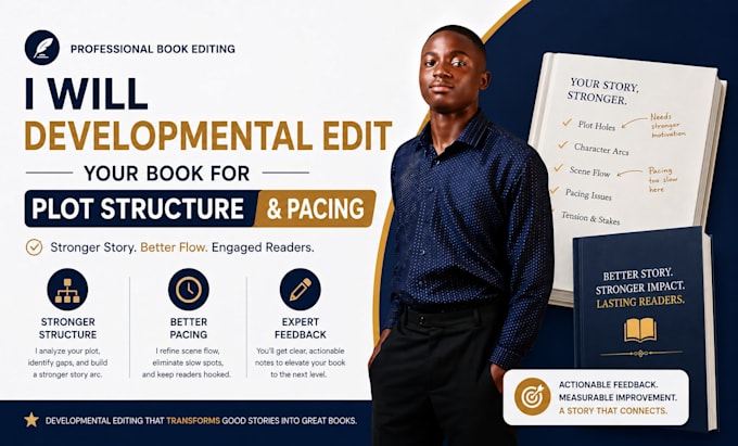 developmental edit your book for plot structure and pacing